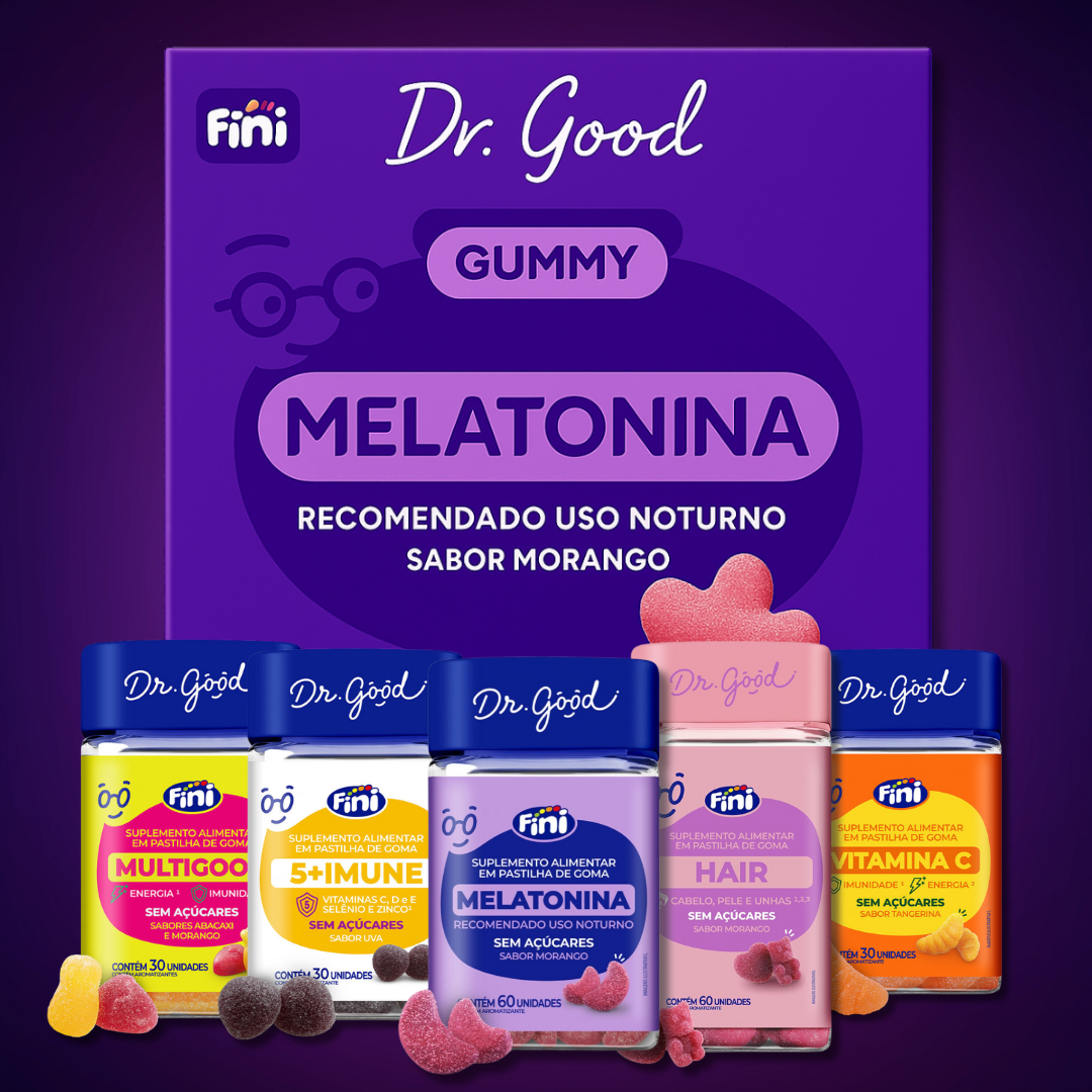 Box Fini Gummy - Kit com 4 Potes
